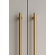Greep HINOKI BIG BA416 L500 aluminium geborsteld brons